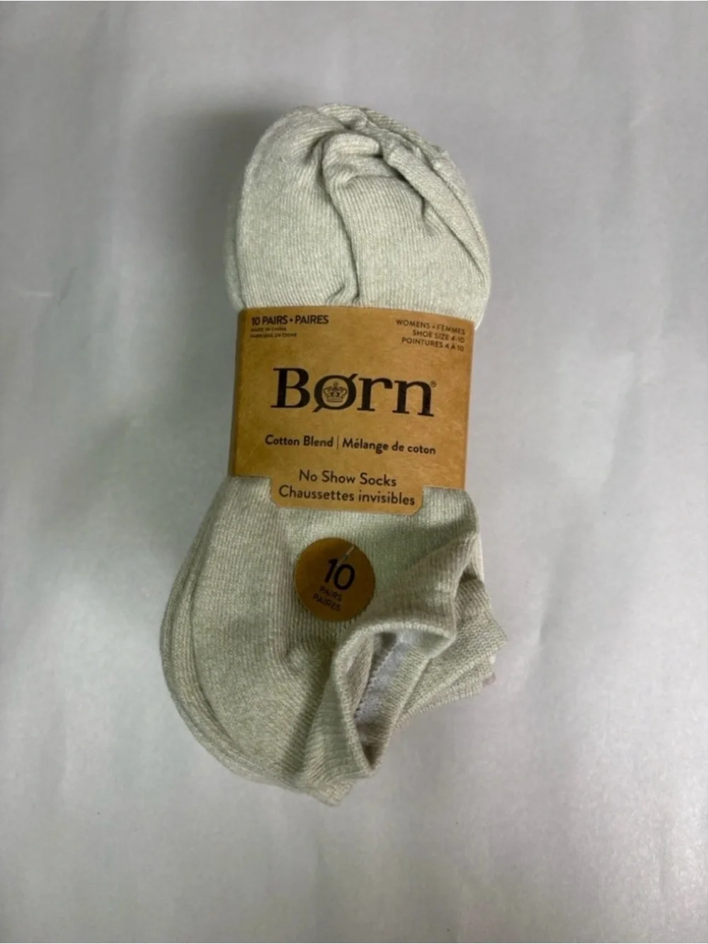 New Born Socks Women’s 10 Pair Multicolor Cotton Blend No Show Casual Active